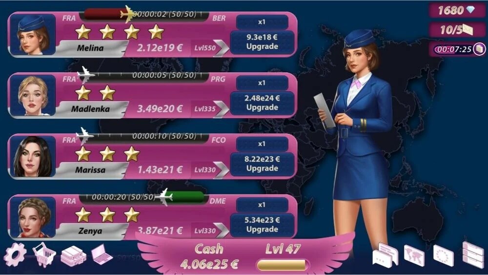 Sexy Airlines MOD APK 100x563